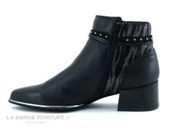 Fugitive BANKS LPIQB46 - Boots Femme Noir Verni Et Argent -Célèbre Chaussures Magasin cd24607c73b9e66c561f35ea11d5d5ef img 3763.jpg 176205