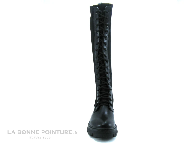 LPB Les Petites Bombes - CAREN Noir - Botte Femme Avec Lacet 2 LPB Les Petites Bombes - CAREN Noir - Botte Femme Avec Lacet – Image 2