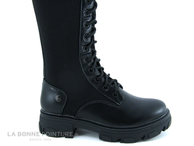 LPB Les Petites Bombes - CAREN Noir - Botte Femme Avec Lacet 6 LPB Les Petites Bombes - CAREN Noir - Botte Femme Avec Lacet – Image 6