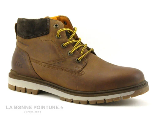 TBS GATTLIN C8055 Cuir Dakar - Boots Homme Marron