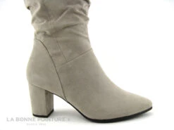 Marco Tozzi 2-25519-27 - Velours Beige Taupe - Botte Talon Haut -Célèbre Chaussures Magasin cd24607c73b9e66c561f35ea11d5d5ef img 3864.jpg 164604
