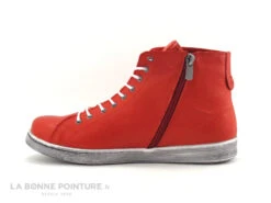 Andrea Conti 0341500 Salsa - Basket Montante Cuir Rouge Vif -Célèbre Chaussures Magasin cd24607c73b9e66c561f35ea11d5d5ef img 3928.jpg 152014