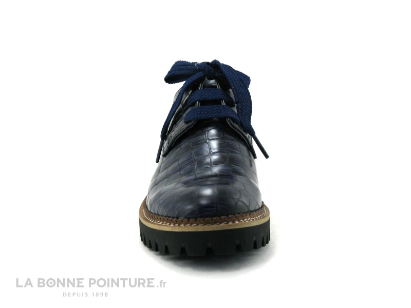 Folies COPOS Bleu Marine - Chaussure Derbi Femme 2 Folies COPOS Bleu Marine - Chaussure Derbi Femme – Image 2