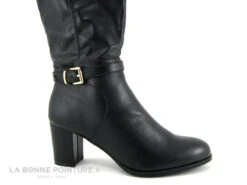 The Divine Factory QL4730 Noir - Botte Femme Talon Haut - Bride Cheville -Célèbre Chaussures Magasin cd24607c73b9e66c561f35ea11d5d5ef img 4181.jpg 176762