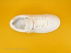Champion REBOUND Low G PS - S32491 - Sneakers Blanches Enfant -Célèbre Chaussures Magasin cd24607c73b9e66c561f35ea11d5d5ef img 4207.jpg 176690