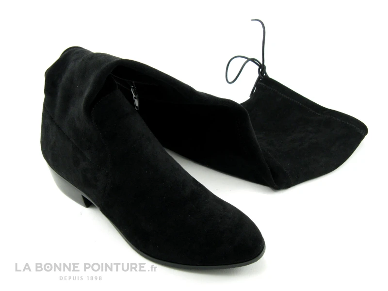 The Divine Factory QL4553 Noir - Botte Cuissarde Noire 2 The Divine Factory QL4553 Noir - Botte Cuissarde Noire – Image 2