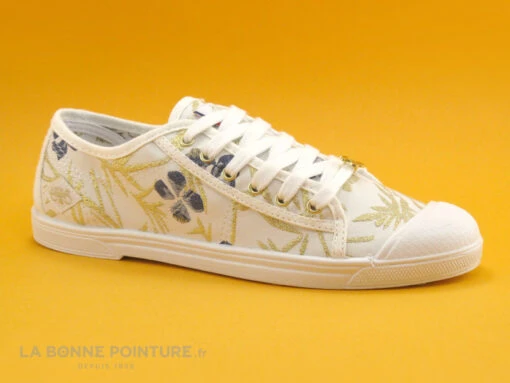 Le Temps Des Cerises BASIC 02 Chiba - Tennis Toile Fleurie