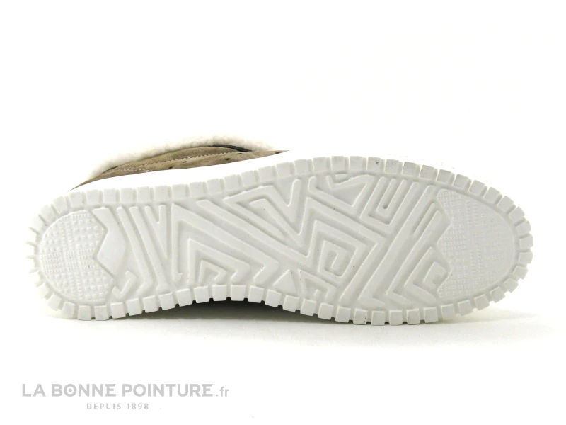 Hooper ZEPHYR Kaki - Basket Femme Avec Fourrure 7 Hooper ZEPHYR Kaki - Basket Femme Avec Fourrure – Image 7