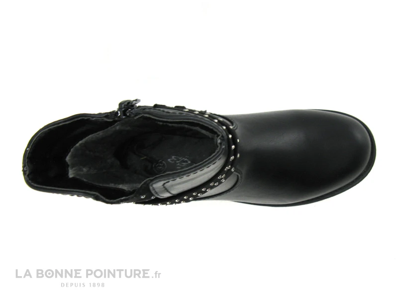 Wipop Dairy Noir-boots Fille Zippees 6 Wipop Dairy Noir-boots Fille Zippees – Image 6