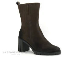 Marco Tozzi 2-25471-29 Marron Cafe - Bottine Talon Haut Et Large -Célèbre Chaussures Magasin cd24607c73b9e66c561f35ea11d5d5ef img 5128.jpg 177848