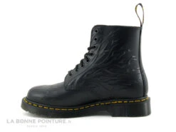 Dr. Martens Dr Martens 1460 FLAMES Black 27028001 - Flame Polished Smooth - Boots -Célèbre Chaussures Magasin cd24607c73b9e66c561f35ea11d5d5ef img 5429.jpg 166206
