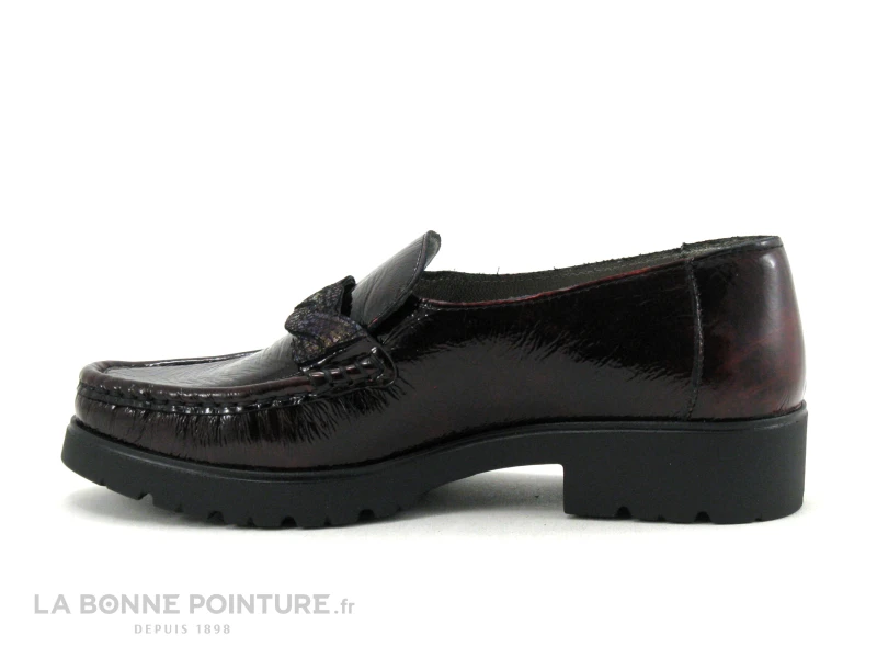 Pedi Girl BADREQUE Bordo Multi - Mocassin Femme Bordeaux 3 Pedi Girl BADREQUE Bordo Multi - Mocassin Femme Bordeaux – Image 3
