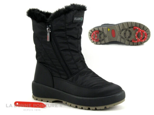 Olang MONICA OC TEX Noir Botte Neige Femme
