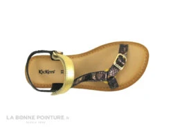 Kickers BRASKA Noir Or Reptile - Sandale Fille Bride Salome -Célèbre Chaussures Magasin cd24607c73b9e66c561f35ea11d5d5ef img 5785.jpg 166515