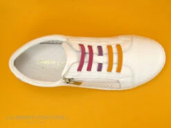 Andrea Conti 0065900 181 - Basket Blanche - Elastiques Multicolores -Célèbre Chaussures Magasin cd24607c73b9e66c561f35ea11d5d5ef img 5956.jpg 179106