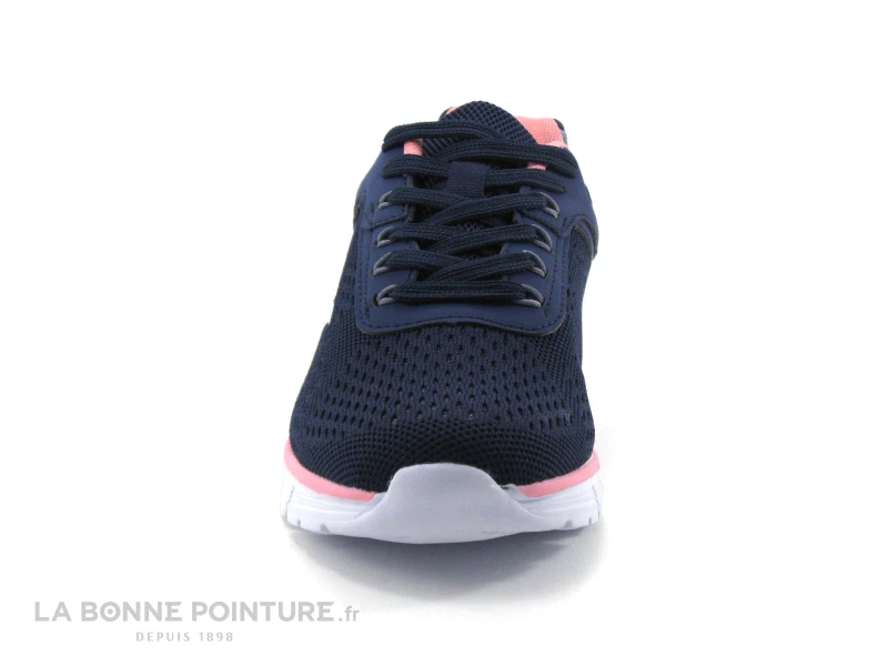 Galop L67551-401 Navy - Basket Femme Bleu Marine Et Rose 2 Galop L67551-401 Navy - Basket Femme Bleu Marine Et Rose – Image 2