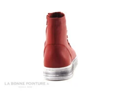 Lily Mood 26-1220 Red - Boots Femme Cuir Rouge - Elastique -Célèbre Chaussures Magasin cd24607c73b9e66c561f35ea11d5d5ef img 6090.jpg 154779