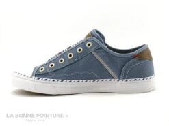 Mustang 1376-402-807 Bleu Ciel - Basket Sans Lacet Femme En Toile -Célèbre Chaussures Magasin cd24607c73b9e66c561f35ea11d5d5ef img 6090.jpg 178969