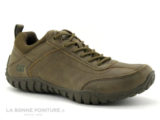 CATerpillar CAT ARISE Brun Feve - 587700-60B - P721358 - Basket Homme Cuir Marron