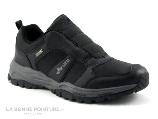 Lico ANGERS Slipper 540516 - Noir - Basket Homme Sans Lacet