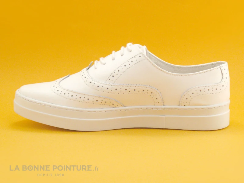 Lily Mood ADELUI Blanc - Chaussure Richelieu Femme 3 Lily Mood ADELUI Blanc - Chaussure Richelieu Femme – Image 3