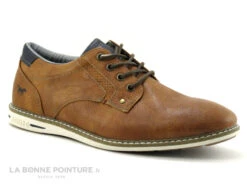 Mustang 4150-311-307 Cognac - Chaussure Homme Marron Clair