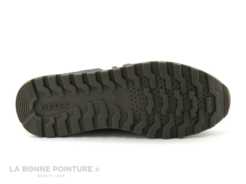 Geox U25CPA PONENTE - Marron - Bleu Marine - Basket Ville Homme 7 Geox U25CPA PONENTE - Marron - Bleu Marine - Basket Ville Homme – Image 7