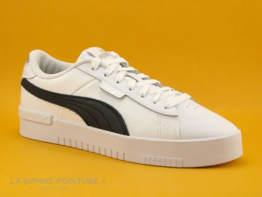 Puma JADA RENEW 386401-03 - Blanc - Noir - Basket Basse Femme