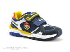 Geox SUPER MARIO J25AXA Tuono Navy Royal - Basket Enfant A Scratches -Célèbre Chaussures Magasin cd24607c73b9e66c561f35ea11d5d5ef img 6578.jpg 167693