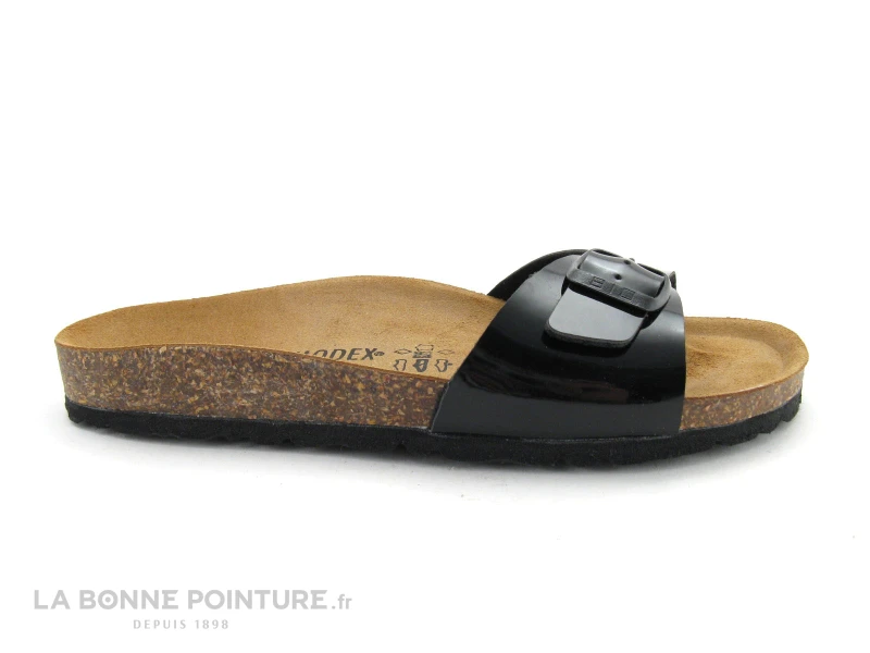 Biomodex 1837 Verni Noir Mule Reglable 5 Biomodex 1837 Verni Noir Mule Reglable – Image 5