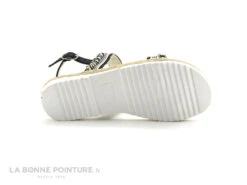 Wipop YBER Noir Blanc Argent - Sandale Fille -Célèbre Chaussures Magasin cd24607c73b9e66c561f35ea11d5d5ef img 6785.jpg 136460