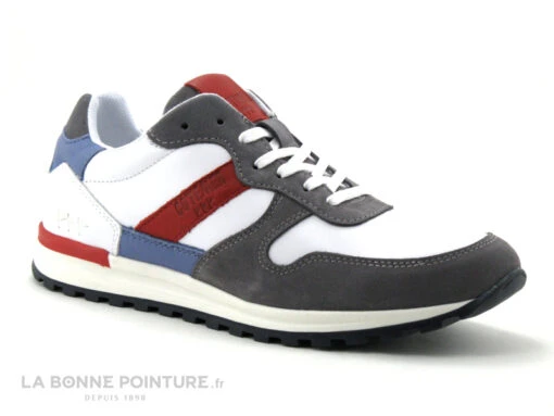 Cotemer DALMAS - Blanc Gris Rouge Bleu - Basket Ville Homme