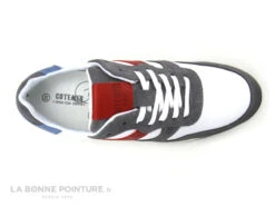 Cotemer DALMAS - Blanc Gris Rouge Bleu - Basket Ville Homme 12 Cotemer DALMAS - Blanc Gris Rouge Bleu - Basket Ville Homme -Célèbre Chaussures Magasin cd24607c73b9e66c561f35ea11d5d5ef img 7125.jpg 155931