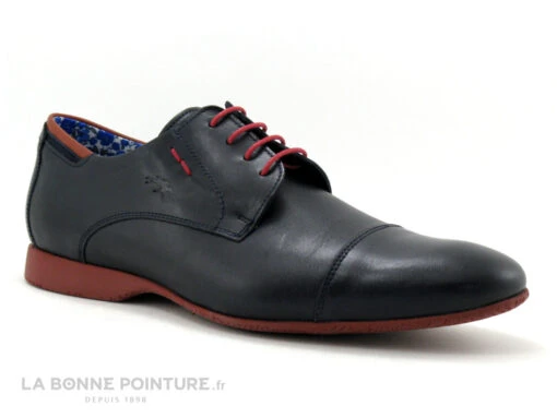 Fluchos 9352 Habana Marino Terracota - Chaussure Habillee