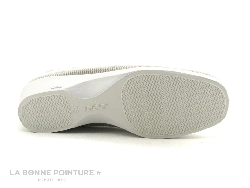 Semelflex GIGI 2 Jeans Gris - Chaussure Toile Femme - Semelle Souple 6 Semelflex GIGI 2 Jeans Gris - Chaussure Toile Femme - Semelle Souple – Image 6