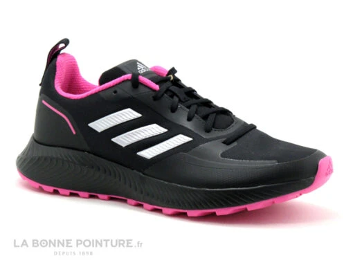Adidas RUNFALCON 2-0 FZ3585 - Noir - Basket Course A Pied Femme
