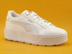 Puma KARMEN Shine - White - Fizzy Melon - Basket Plateforme -Célèbre Chaussures Magasin cd24607c73b9e66c561f35ea11d5d5ef img 7396.jpg 168469