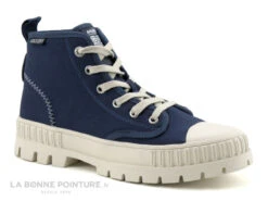 Dockers 52KC202 Navy - Chaussure Montante Femme Toile Bleue -Célèbre Chaussures Magasin cd24607c73b9e66c561f35ea11d5d5ef img 7481.jpg 180718