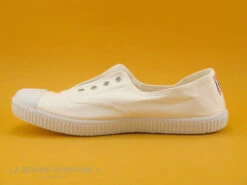 Cienta 70997 05 - Tennis Toile Blanche - Sans Lacet -Célèbre Chaussures Magasin cd24607c73b9e66c561f35ea11d5d5ef img 7565.jpg 169004