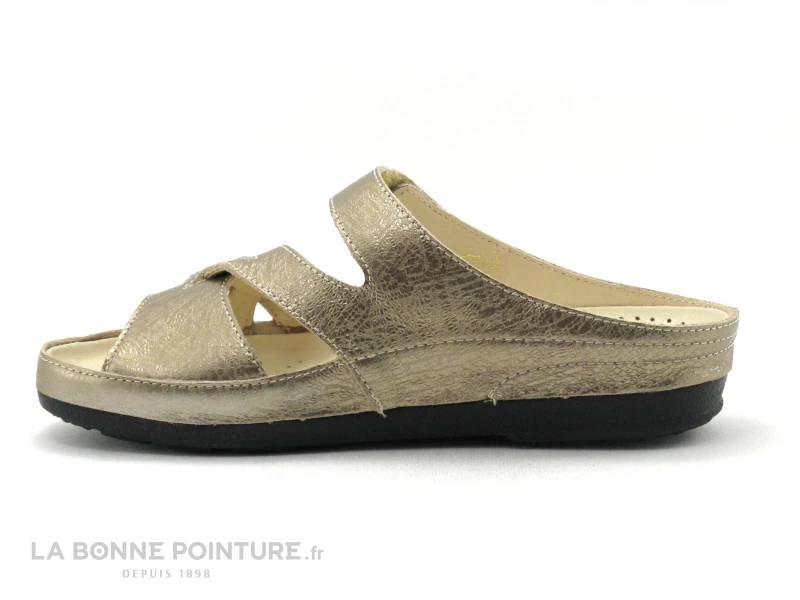 Pedi Girl CLOW Fumo - Mule Confort Femme - Bronze Metal 3 Pedi Girl CLOW Fumo - Mule Confort Femme - Bronze Metal – Image 3