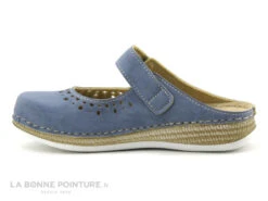 Morans MONCEY 28714 Bleu Jean - Sabot Femme Avec Velcro -Célèbre Chaussures Magasin cd24607c73b9e66c561f35ea11d5d5ef img 7868.jpg 156841