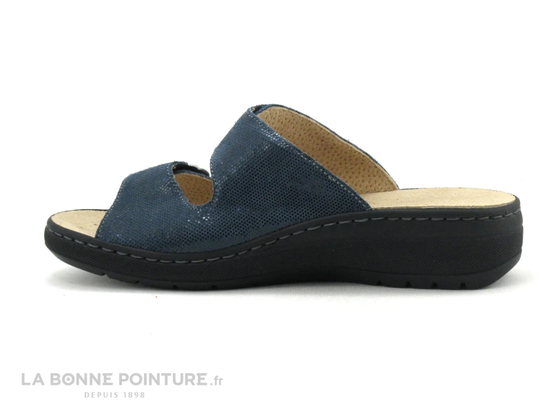 Semelflex GRAZIELLA Jeans - Mule Velcro Femme 2 Semelflex GRAZIELLA Jeans - Mule Velcro Femme – Image 2