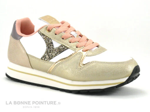 Victoria 1 141131 Nude Blanc - Basket Mode Femme