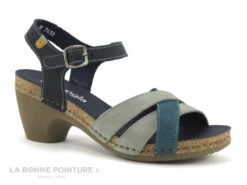 Jungla 7459 - Forest Jade - Nu-pieds Femme Cuir Bleu Et Vert - Petit Talon -Célèbre Chaussures Magasin cd24607c73b9e66c561f35ea11d5d5ef img 8214.jpg 169660