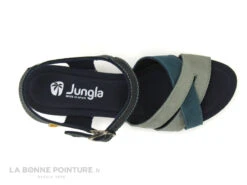Jungla 7459 - Forest Jade - Nu-pieds Femme Cuir Bleu Et Vert - Petit Talon -Célèbre Chaussures Magasin cd24607c73b9e66c561f35ea11d5d5ef img 8219.jpg 169658