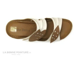 Pedro Torres 3093 Egret - Beige - Marron - Mule CUIR Femme 2 Brides Velcro -Célèbre Chaussures Magasin cd24607c73b9e66c561f35ea11d5d5ef img 8343.jpg 169492