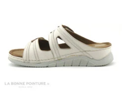 Pedro Torres 3093 Egret - Beige - Marron - Mule CUIR Femme 2 Brides Velcro -Célèbre Chaussures Magasin cd24607c73b9e66c561f35ea11d5d5ef img 8346.jpg 169489