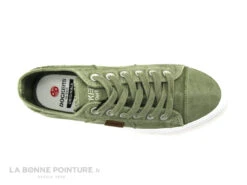 Dockers 40TH201 Kaki - Basket Toile Femme Vert Kaki -Célèbre Chaussures Magasin cd24607c73b9e66c561f35ea11d5d5ef img 8364.jpg 181934