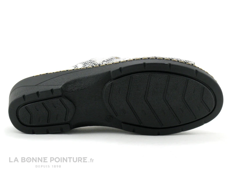 Pedi Girl DOMI AMO Off White - Reptile - Mule Serpent Femme 5 Pedi Girl DOMI AMO Off White - Reptile - Mule Serpent Femme – Image 5