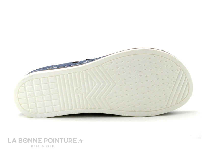 Morans BRIEC Bleu - Mule Femme Reglable Avec Velcro 4 Morans BRIEC Bleu - Mule Femme Reglable Avec Velcro – Image 4